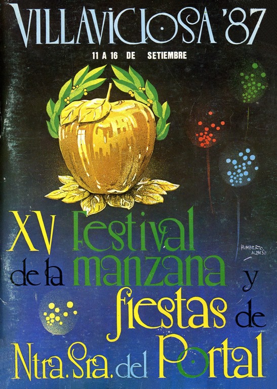 XV Festival de la manzana en Villaviciosa (Asturias) - (1987)